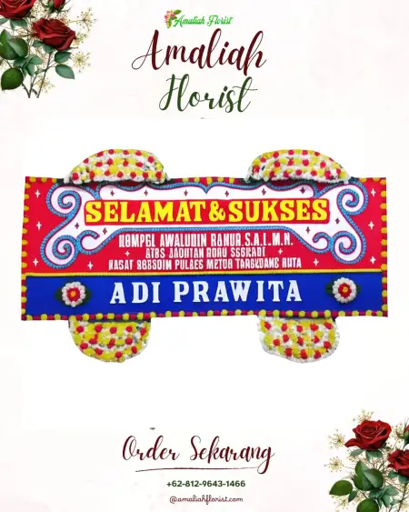 Papan Bunga Ucapan Selamat Pasirjaksa